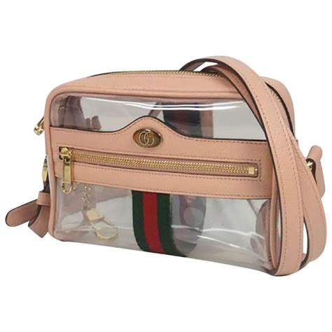 gucci clear tote bag.